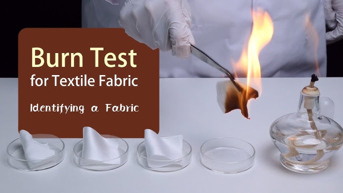 fabric burn test 2