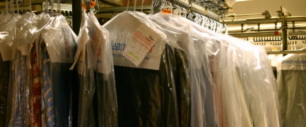 Dimensional Change to Dry Cleaning