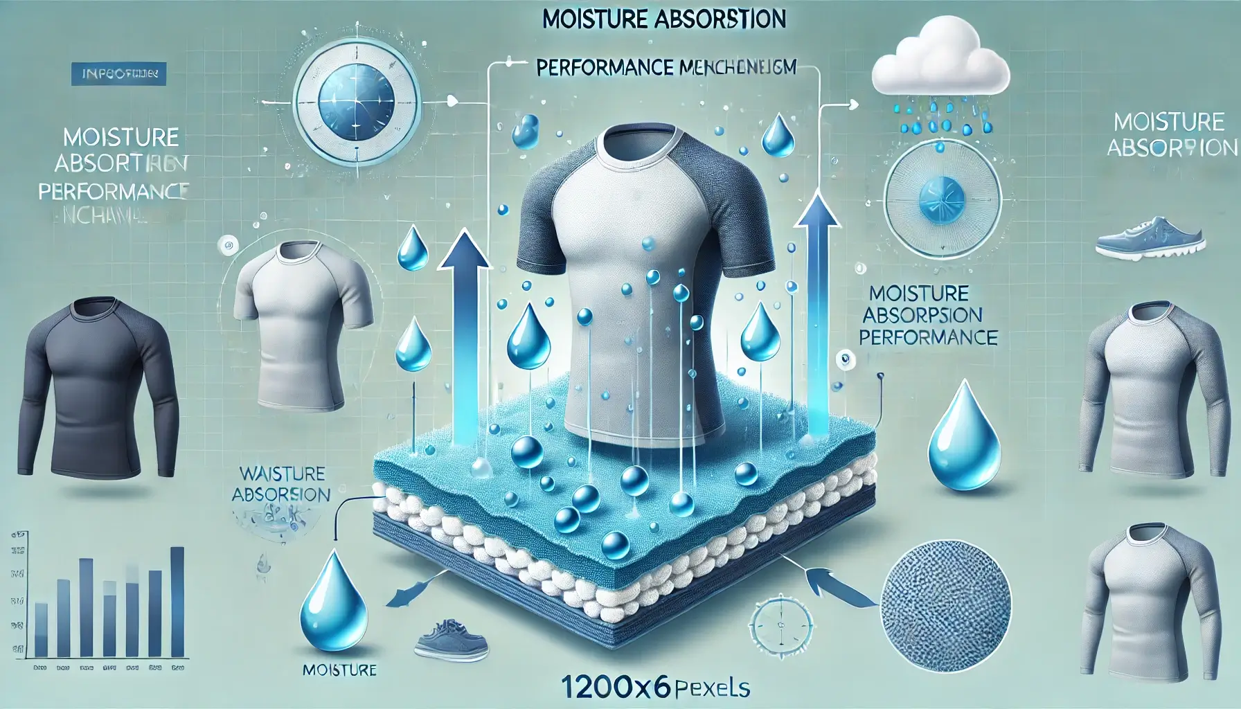 Moisture Absorption Performance Testing in textiles