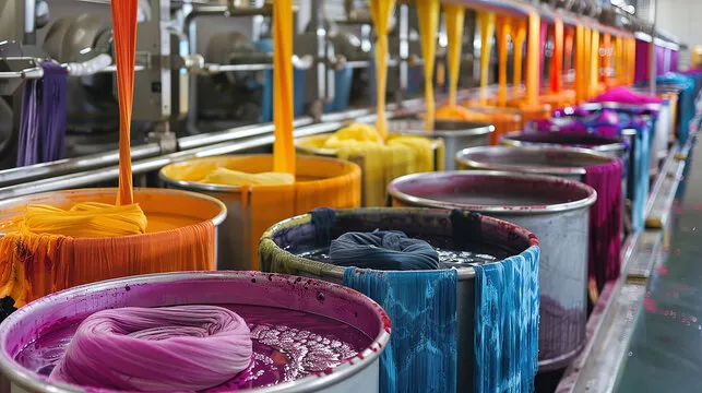 textile dyeing process